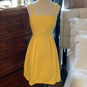 Loft Yellow Sun Dress